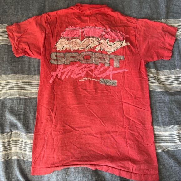 1987 Single Stitch Vintage Axo Sports America Tee - Picture 2 of 3